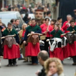 Bouets y vaqueta en el Raval.