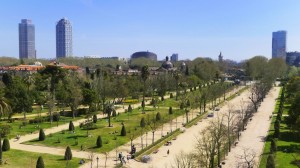 El parque tiene más de 17 hectáreas. Foto del Ayuntamiento de Barcelona