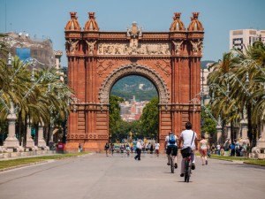 You can bike from your apartment to the most interesting places of Barcelona.